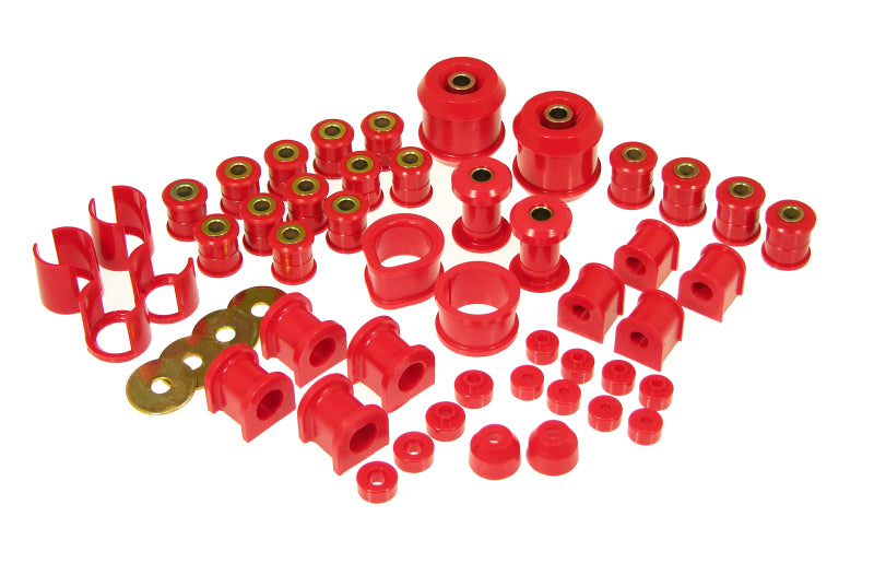 Prothane 89-94 Nissan 240SX Complete Bushing Kit - Red