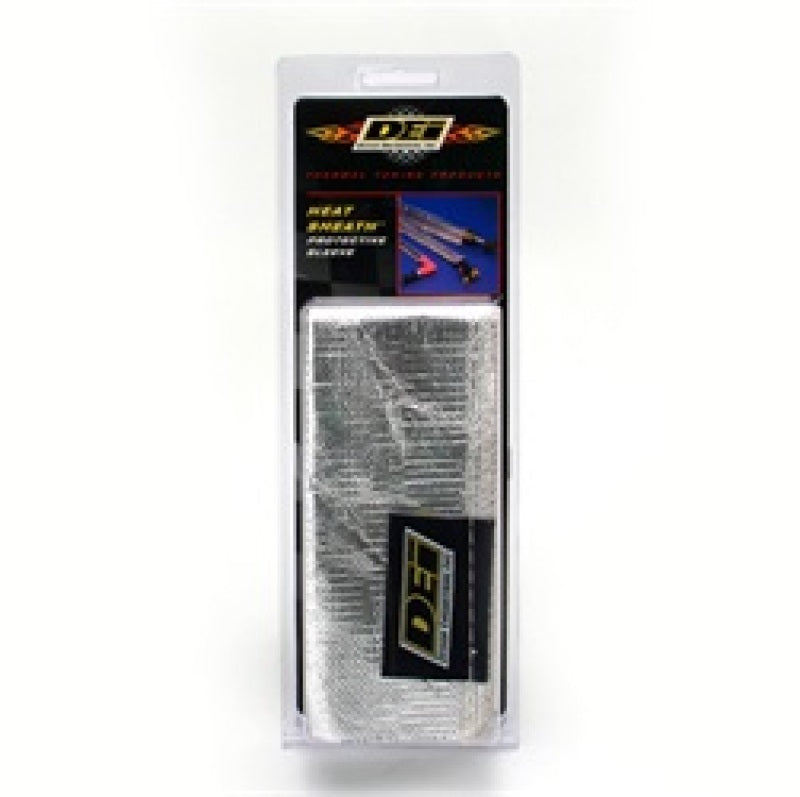 DEI Heat Sheath 1in x 3ft - Aluminized Sleeve - Sewn Edge