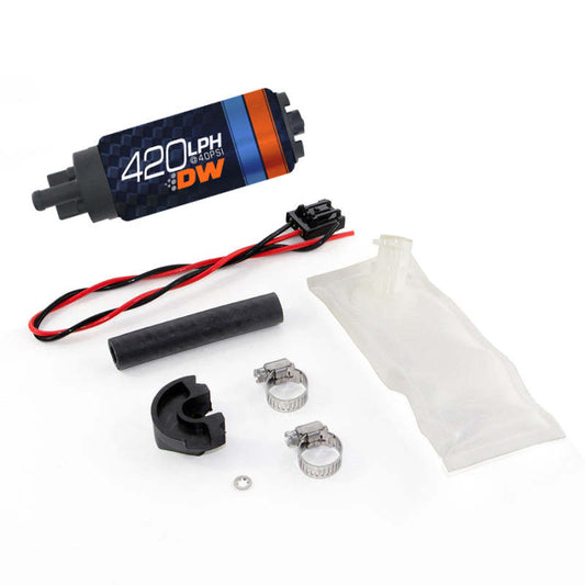 Deatschwerks DW420 Series 420lph In-Tank Fuel Pump w/ Install Kit 240sx S14 / S15