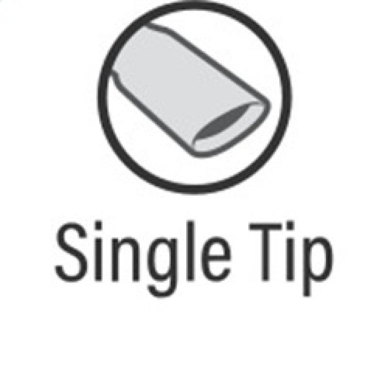 MagnaFlow Street Exhaust Muffler Chrome SS - 14X5X8 - 2.25 inlet / 4 Tip