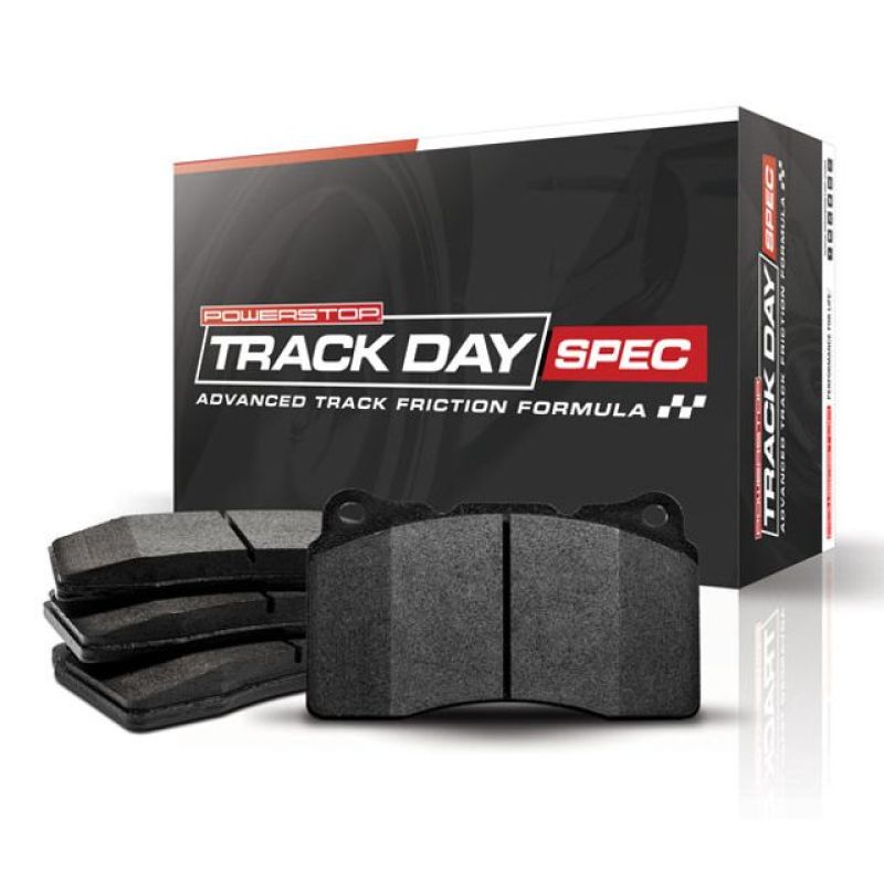 Power Stop 89-96 240SX Track Day SPEC Metallic Brake Pads - Front