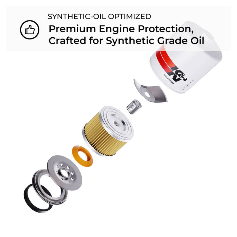 K&N Oil Filter for S14 S15 SR20DET Nissan 240sx Wrench-Off