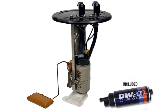 DeatschWerks X1 Fuel Tank Hanger w/ DW200 Pump 240sx S13