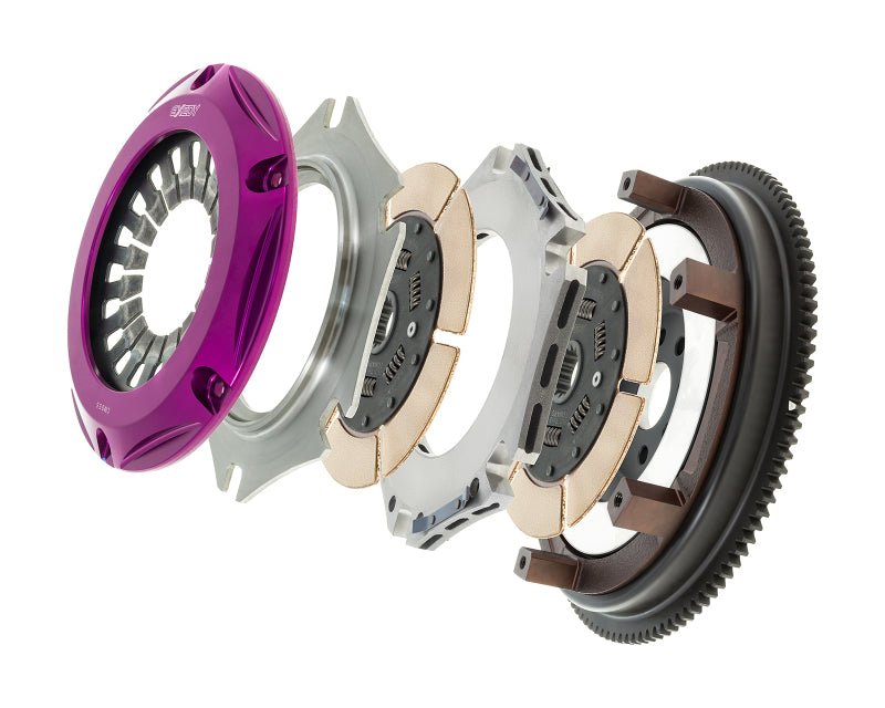 Exedy Toyota 2JZ GTE - Hyper Twin Cerametallic Clutch Sprung Center Disc 521 ft/lbs