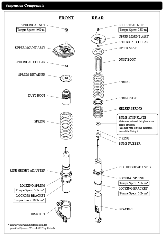 HKS Hipermax D' NOB Spec Inverted Coilovers Kit - S15