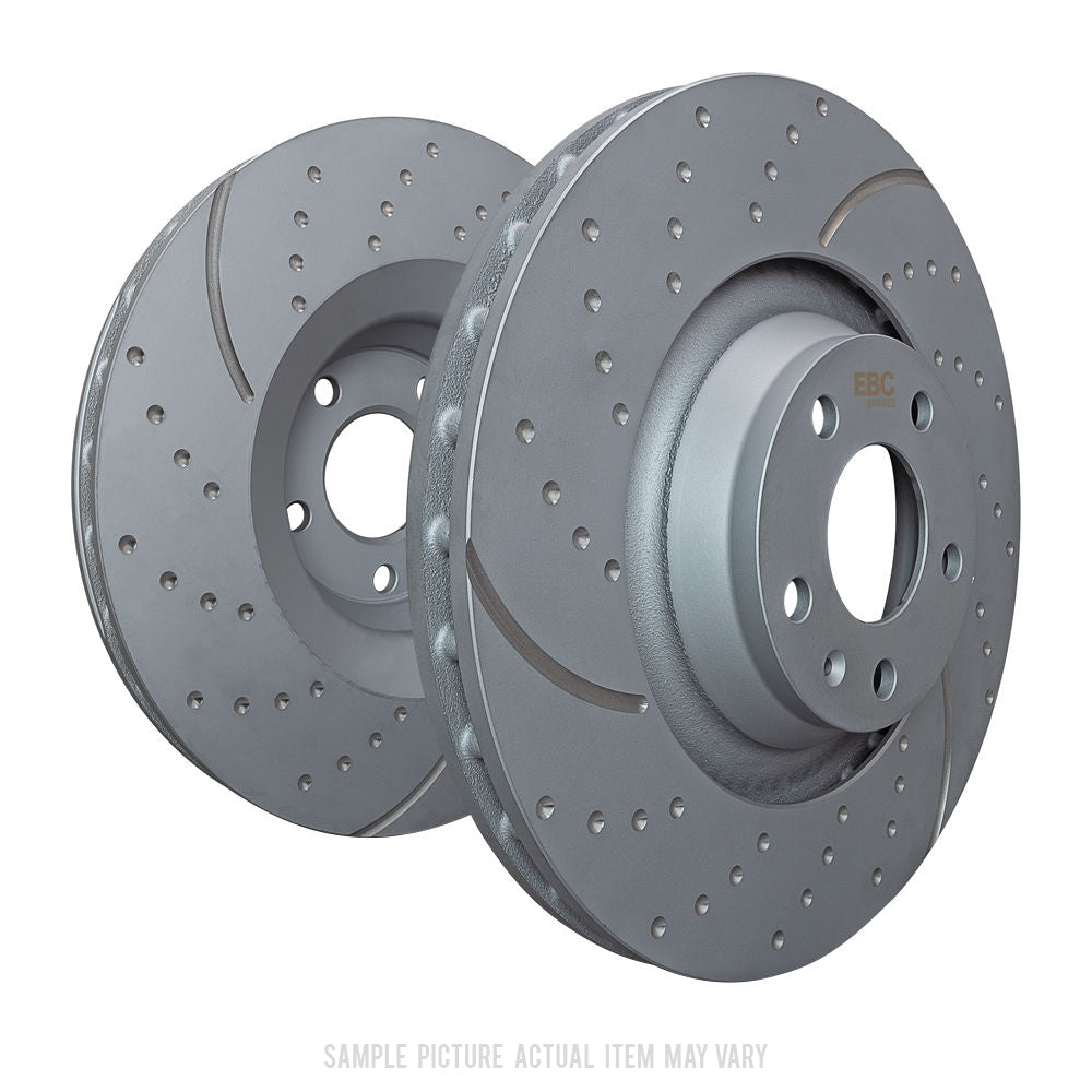 EBC 300zx / Skyline R32 (Z32 Caliper conversion) Slotted FRONT Rotors - PAIR