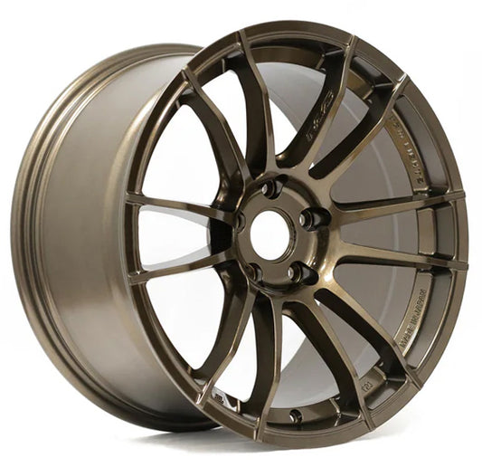 Gram Lights 57XR 18X9.5 +38 - 5x114.3 - Almite Gold Wheel