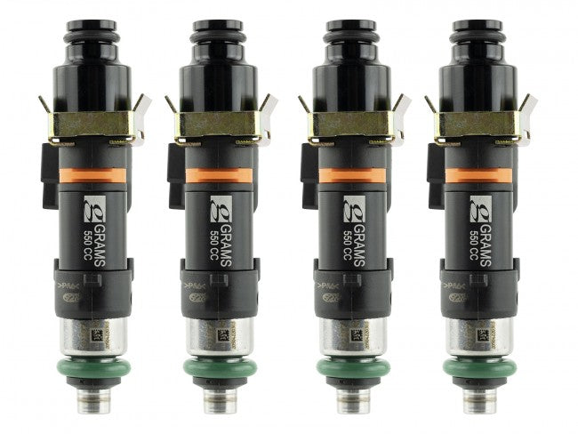 Grams Performance 550cc 240sx S13 S14 S15 SR20DET KA24 Top Feed 11mm Fuel Injectors Kit