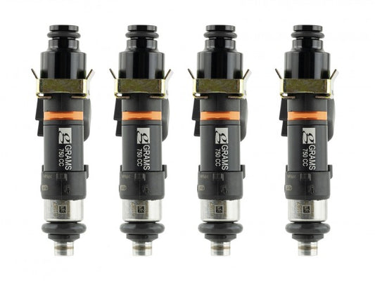 Grams Performance 750cc 240sx S13 S14 S15 SR20DET KA24 Top Feed 11mm Fuel Injectors Kit