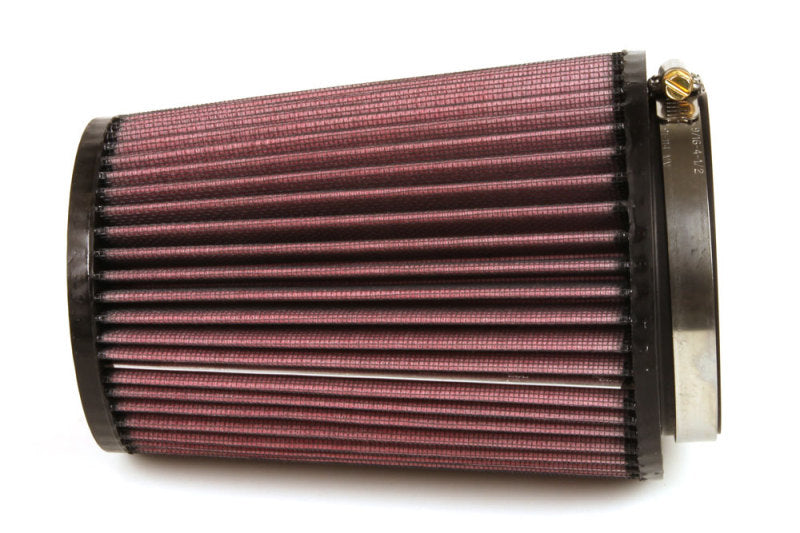 K&N High Flow Universal Air Filter 4in inlet / 5.4in Base / 4.4in Top / 7in Height