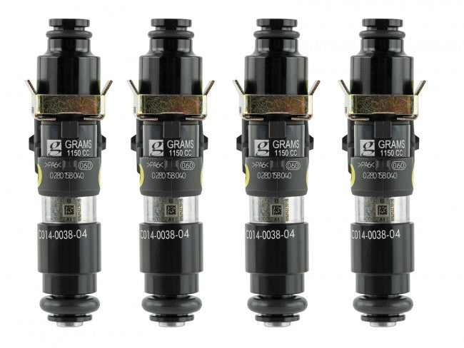 Grams Performance 1150cc 240sx S13 S14 S15 SR20DET KA24 Top Feed 11mm Fuel Injectors Kit