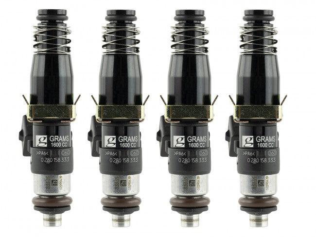 Grams Performance 1600cc 240sx S13 S14 S15 SR20DET KA24 Top Feed 11mm Fuel Injector Kit