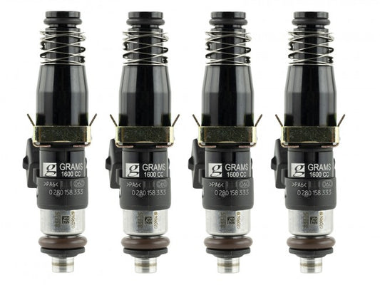 Grams Performance 1600cc 240sx S13 S14 S15 SR20DET KA24 Top Feed 11mm Fuel Injector Kit