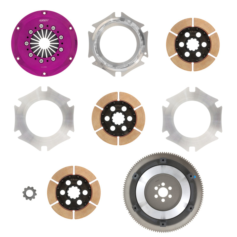 Exedy 240sx KA24E / KA24DE Hyper Triple Cerametallic Clutch Rigid Disc Kit 923 ft/lbs