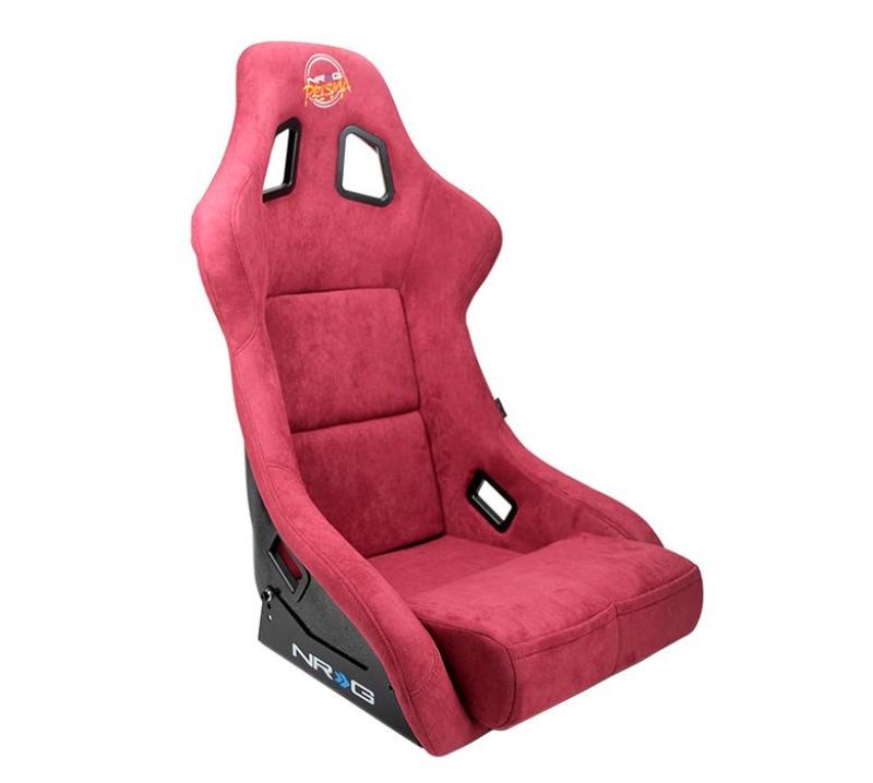 NRG FRP Bucket Seat PRISMA Edition Maroon - Medium & Large