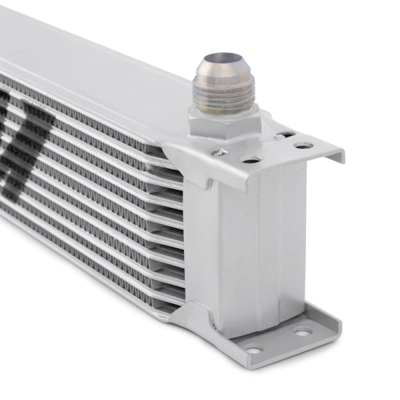 Mishimoto Universal 10 Row Oil Cooler - Silver