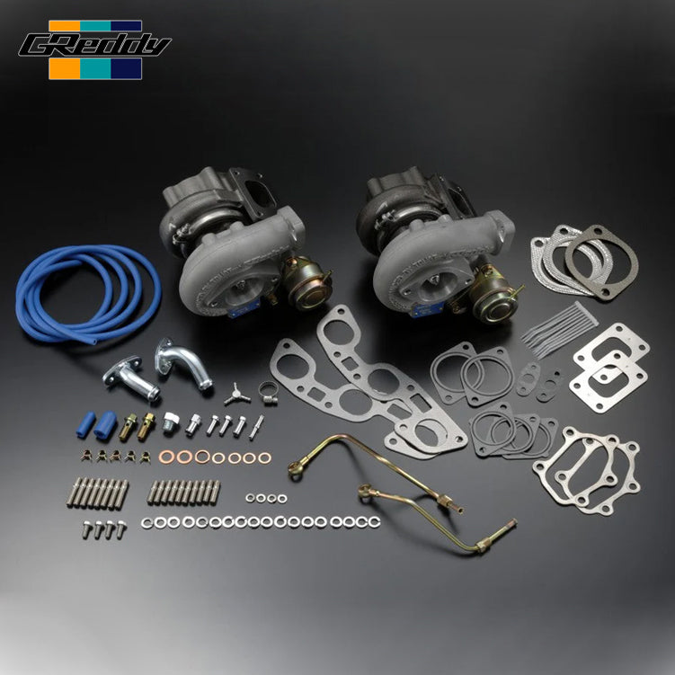 GReddy Twin Turbo Upgrade Kit - Skyline GTR R32 R33 R34 -MHi T517Z 10cm2