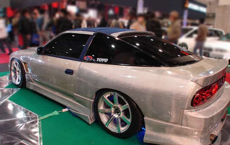 Origin 180sx Tatakidashi Rear Fenders +50mm (Gas Door Included) PAIR