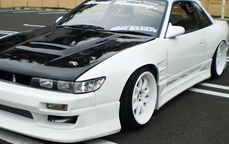Origin Nissan S13 Silvia Front Fenders +40mm Double Vent - PAIR