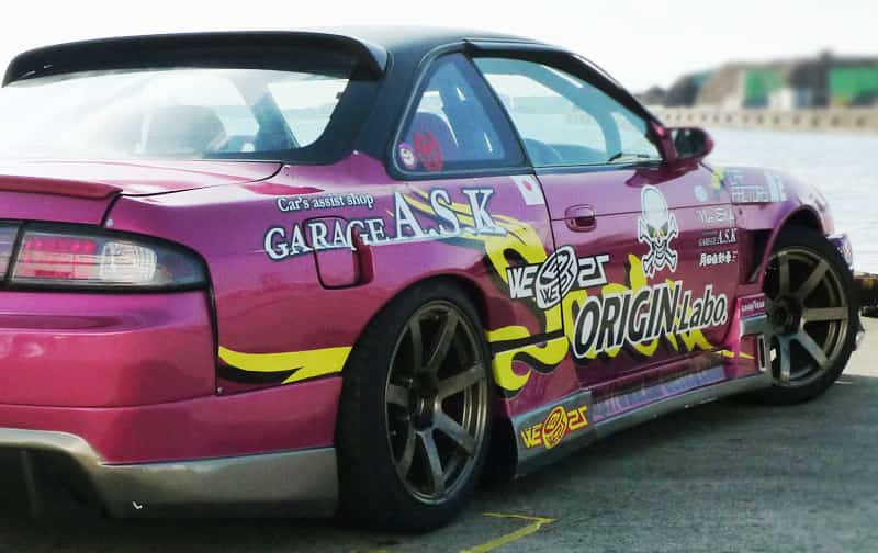 Origin S14 Rear Fenders +50mm Type 2 (Gas Door Included) PAIR