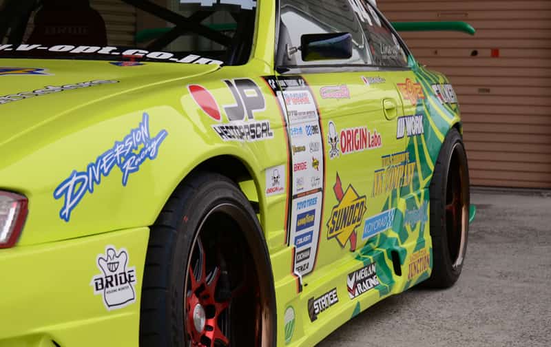 Origin S14 Rear Fenders +55mm Type 3 - PAIR
