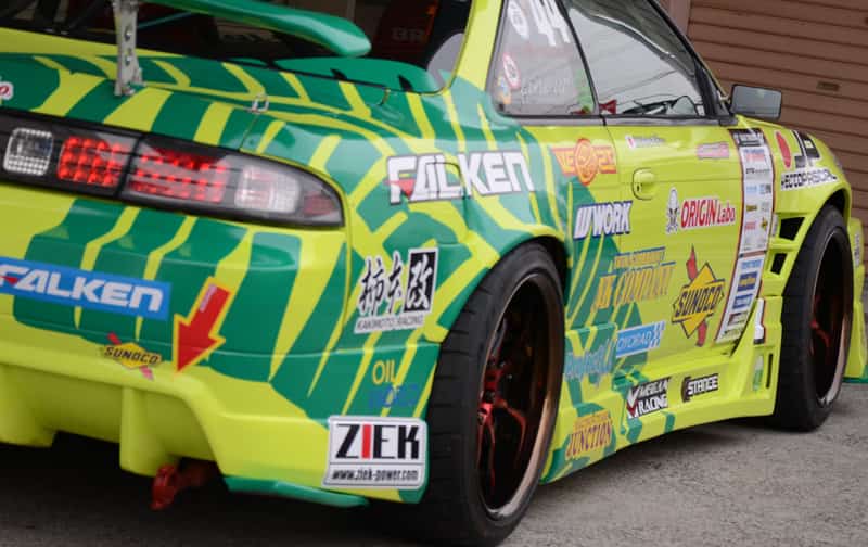 Origin S14 Rear Fenders +55mm Type 3 - PAIR