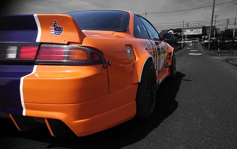 Origin S14 Rear Fenders +75mm Type 4 - PAIR