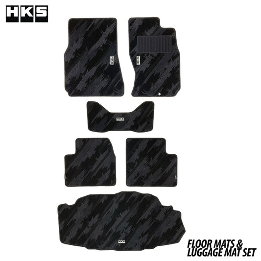 HKS Floor Mats Skyline GTR R34 OCT RHD - Full Set