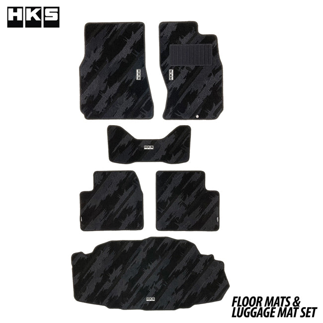 HKS Floor Mats Skyline GTR R34 OCT RHD - Full Set