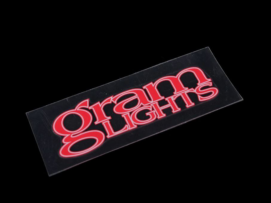 Gram Lights Wheel Spoke Sticker Red