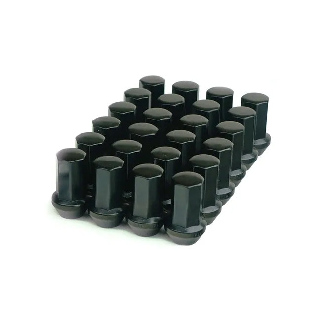 Project Kics Kyokugen Lug nuts 42mm 12x1.25 Black - 20P Pack