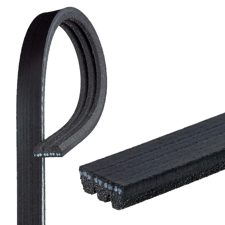 Gates K030395 Micro-V Power Steering / Fan Belt 3PK1007- KA24DE 240sx