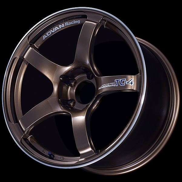 Advan TC4 18x9.5 +45 5x114.3 Umber Bronze and Ring Wheel