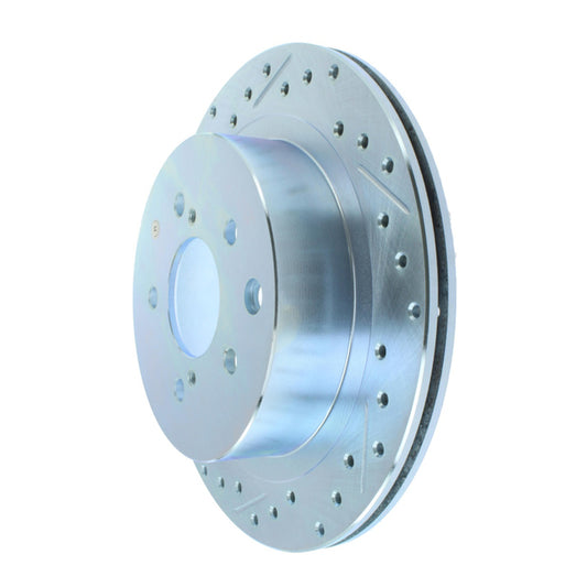 StopTech 300ZX Z32 Select Sport Drilled & Slotted Brake Rotor - Rear Right