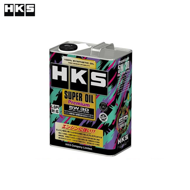 HKS Super Oil Premium Synthetic API SP/ILSAC GF-6A - 5W-30 4L (1 Gal)