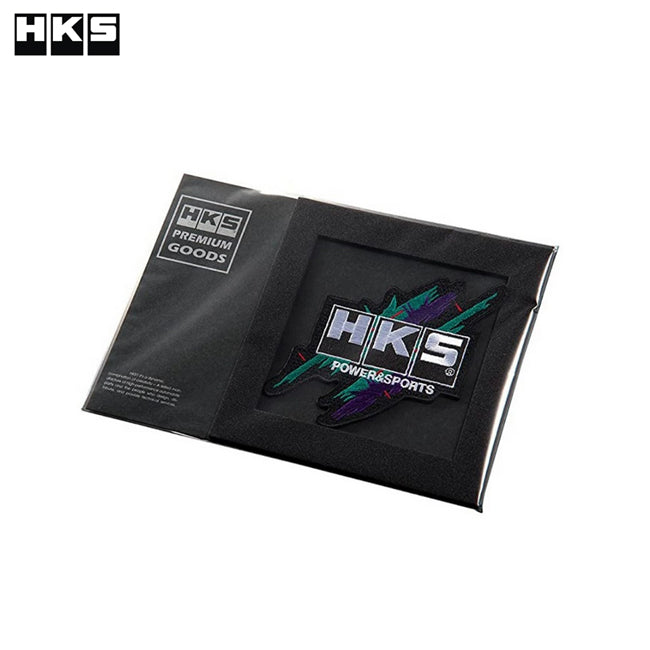 HKS Patch Super Racing Oil Splash - Large