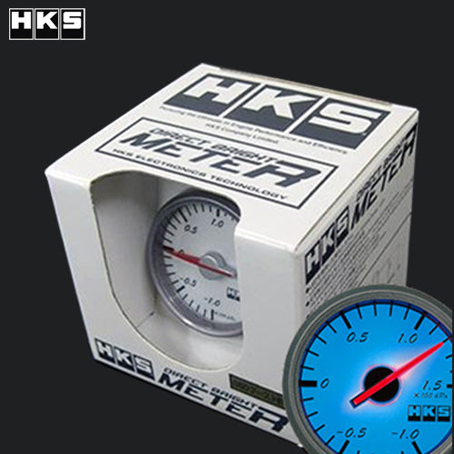 HKS Direct Bright Meter Mechanical Temp Gauge 60mm (White Face) Discountinued