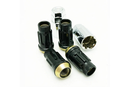 Wheel Mate Muteki SR45R Lug Nut 4PCS Lock Set 12x1.25 - Black