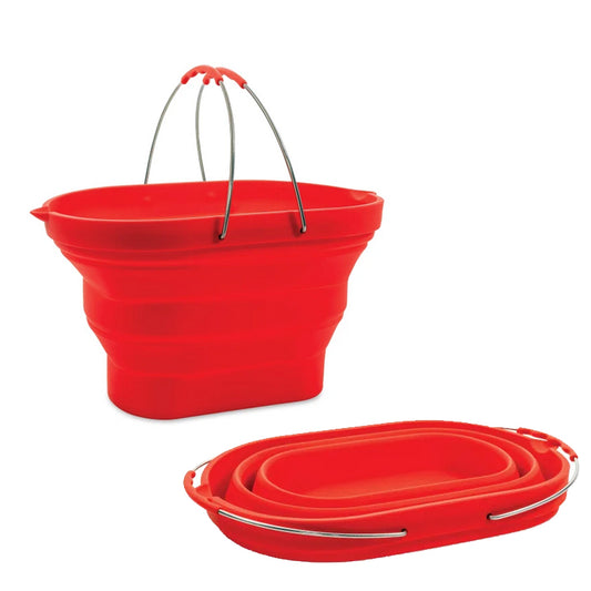 Griots Garage Collapsible Silicone Wash Bucket 2 1/2 Gallons