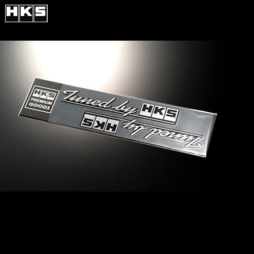 HKS Tuned By HKS Sticker - Black (2pcs)