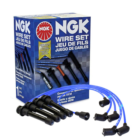 NGK Nissan 240sx KA24DE S14 Spark Plug Wire Set