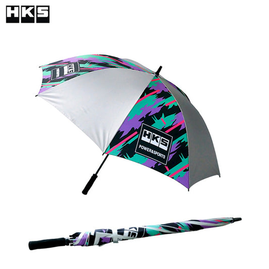 HKS Circuit Track Folding Umbrella - Oil Color