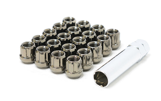 Wheel Mate Muteki Open End Lug Nuts - Titanium 12x1.25