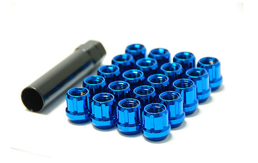 Wheel Mate Muteki Open End Lug Nuts - Blue 12x1.25