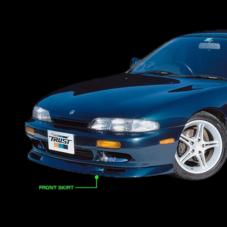 GReddy 95-96 Nissan S14 Zenki 240sx Urethane Front Lip Spoiler