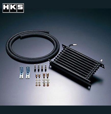 HKS Universal Power Steering Fluid Cooler - 9 Rows