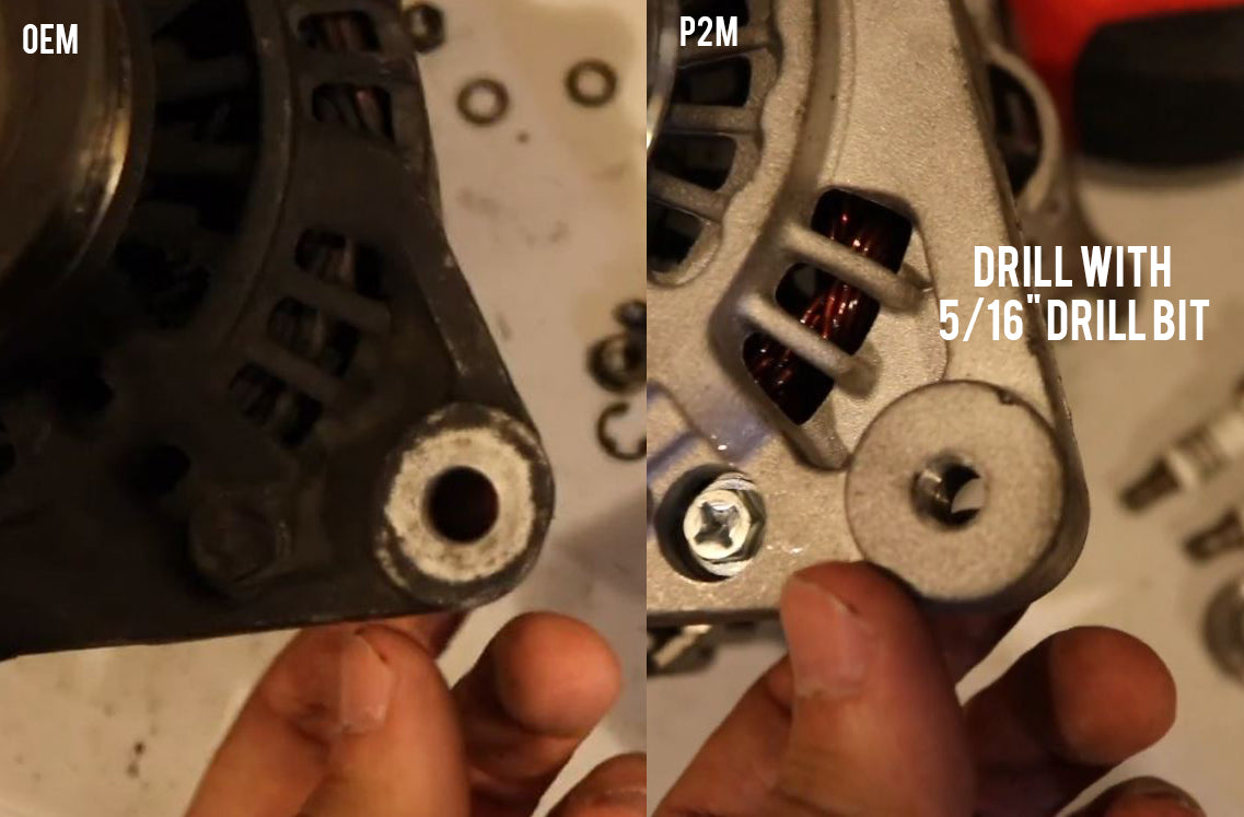 P2M Nissan SR20DET Alternator - 90Amp (ETA 9/30/25)