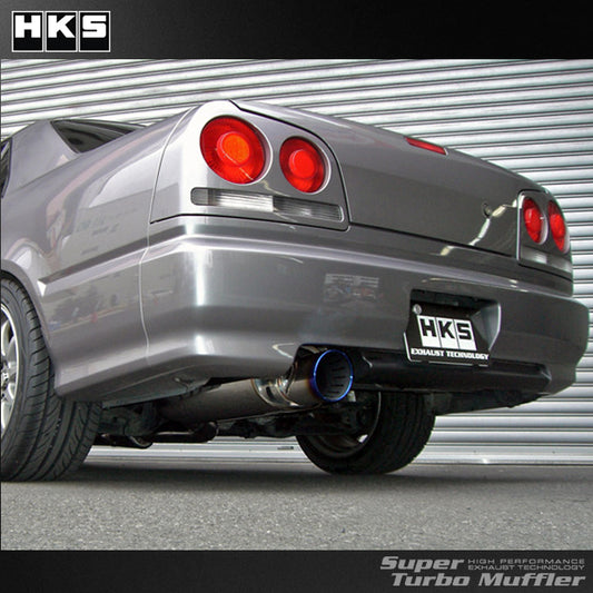 HKS Super Turbo Catback Exhaust Muffler - Skyline ER34 (4dr)