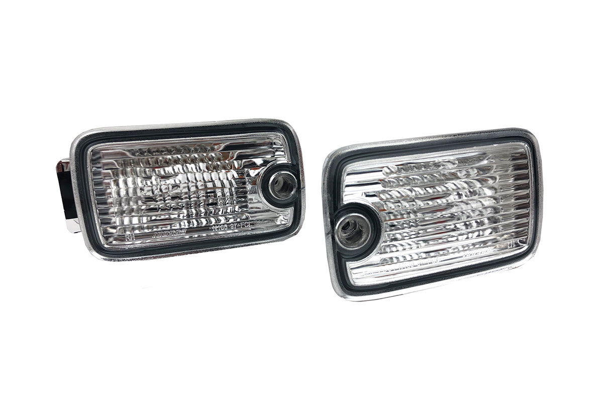 P2M 180sx Kouki Type-X Front Position Bumper Lights - Single Post - PAIR