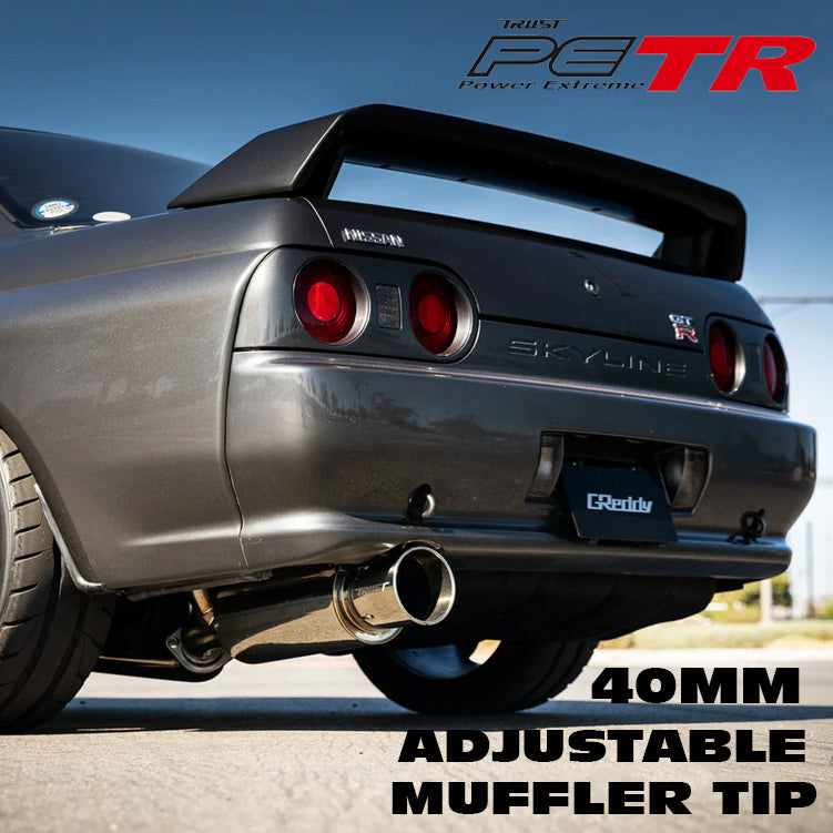 GReddy Power Extreme TR Cat-Back Exhaust - Skyline GTR R32